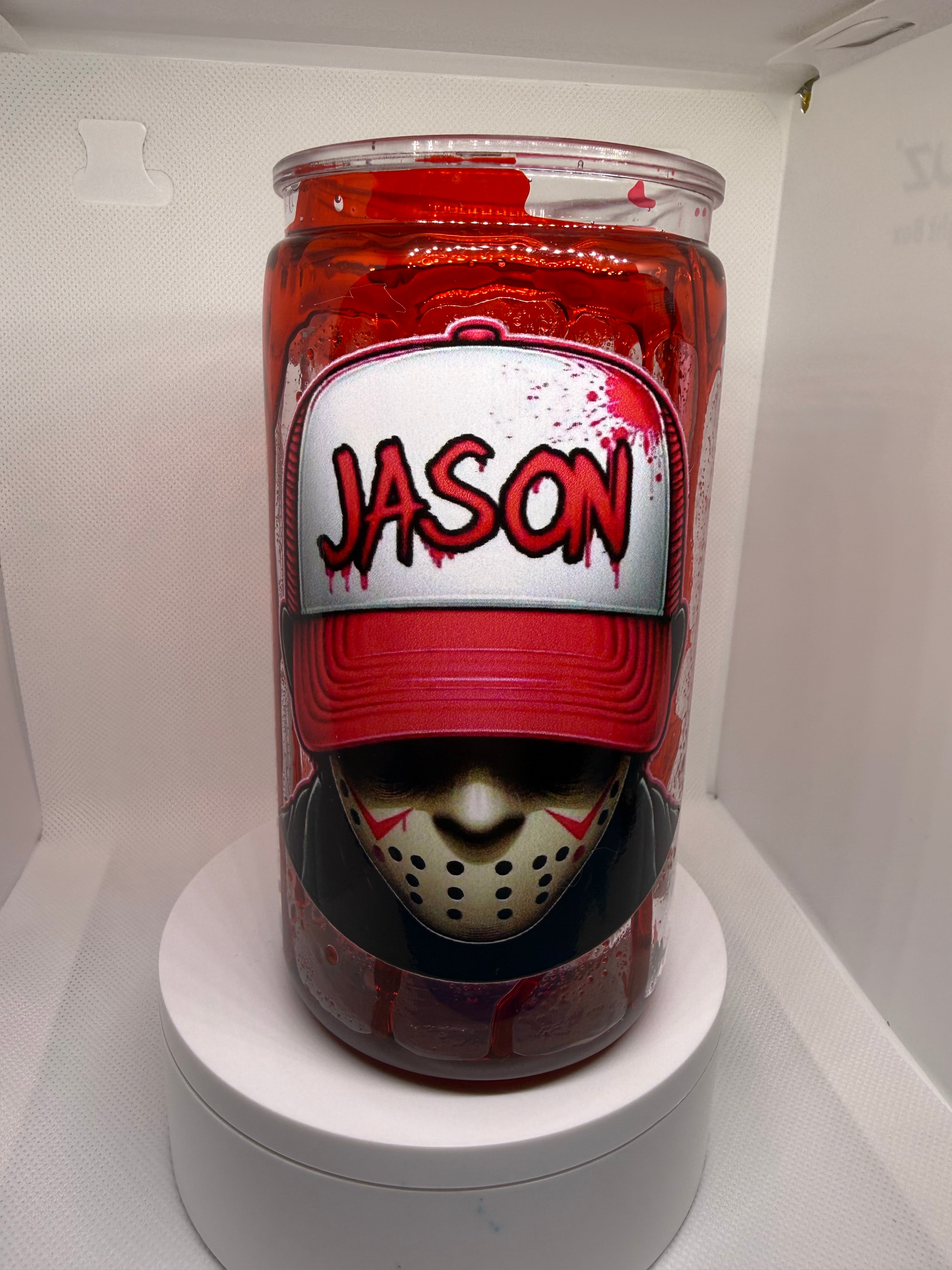 Snow Globe Tumbler 16oz Acrylic